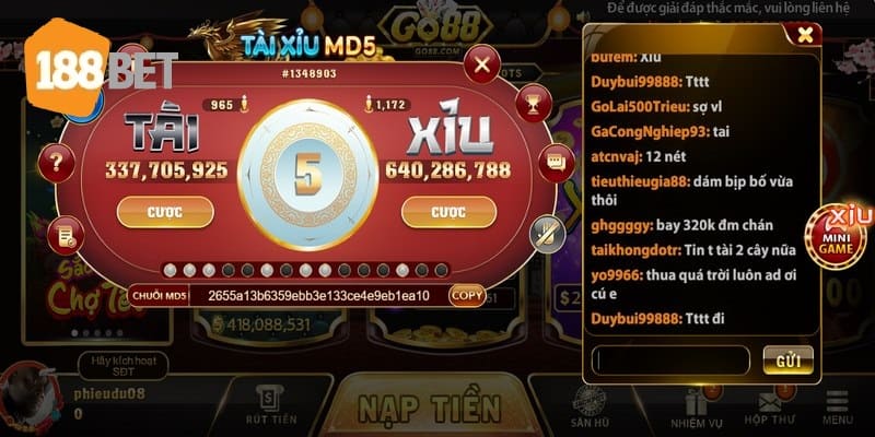 tai xiu 188bet 1 Giới thiệu về tài xỉu 188Bet