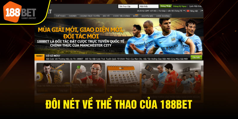 the thao 188bet 1 Đôi nét về thể thao của 188Bet